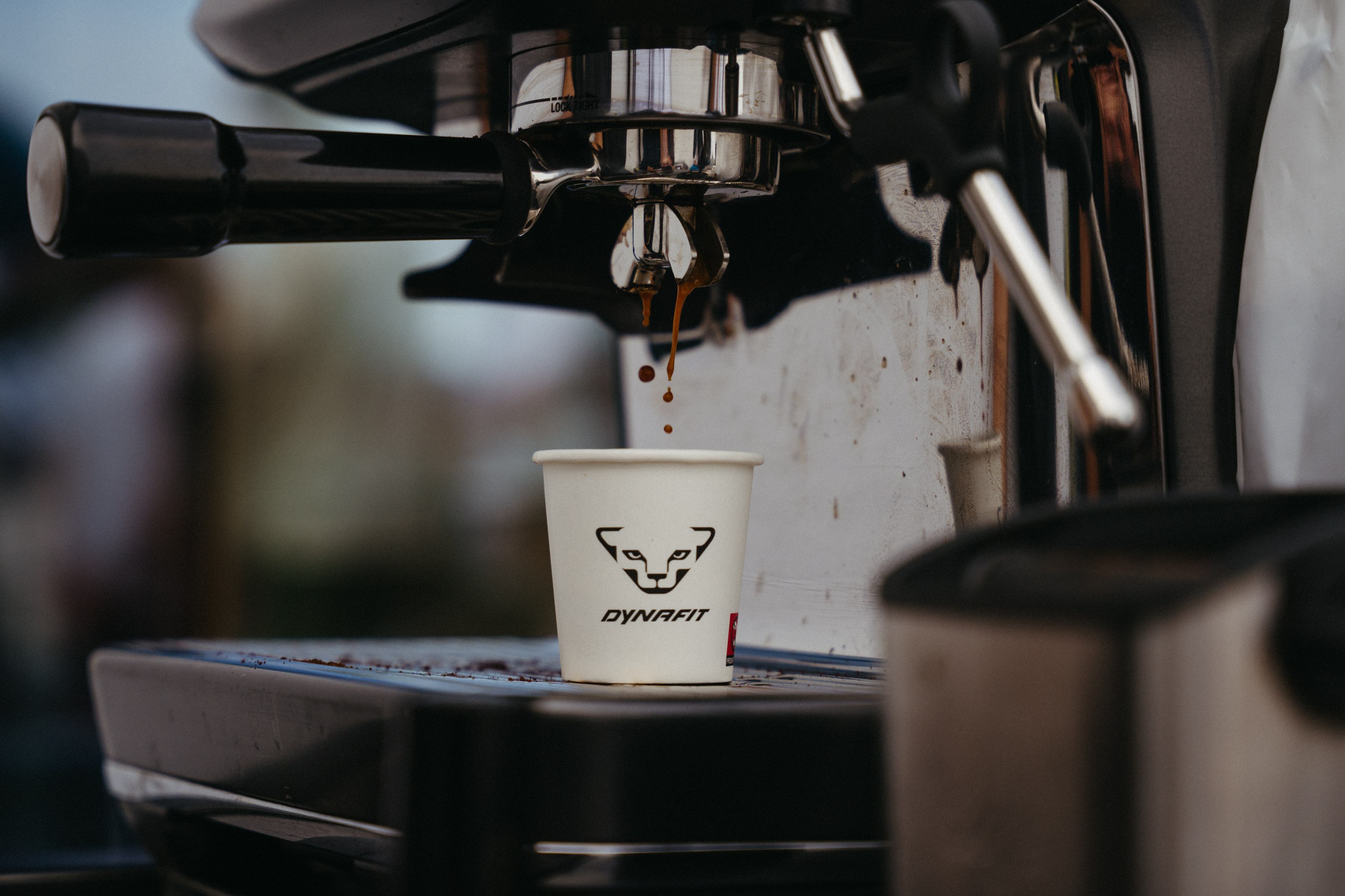 Nahaufnahme Kaffeebecher 